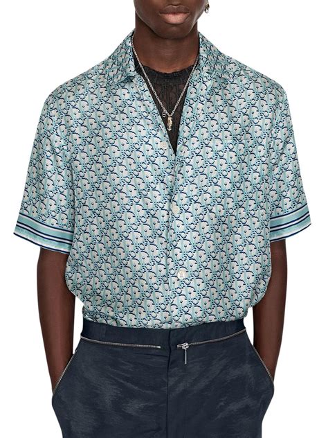 dior hawaiin shirt|Dior Oblique Pixel Hawaiian Shirt Multicolor Silk Twill.